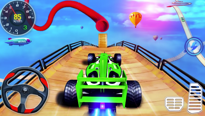 Impossible Formula Car Stunts Screenshot